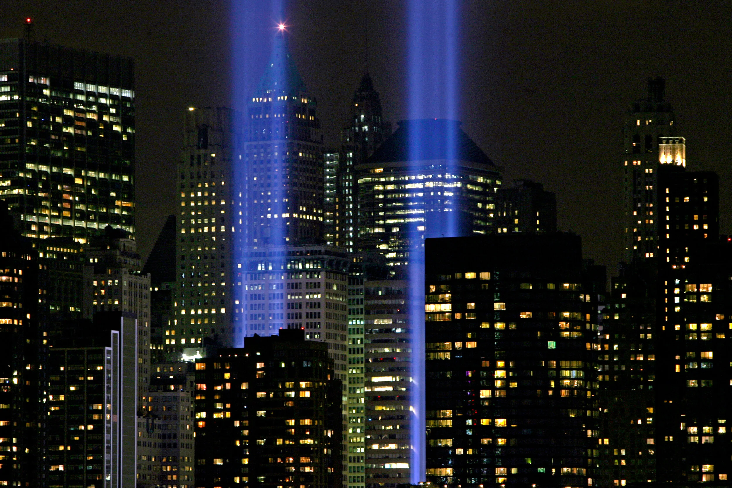 World Trade Center, Then & Now — THOMAS E. FRANKLIN
